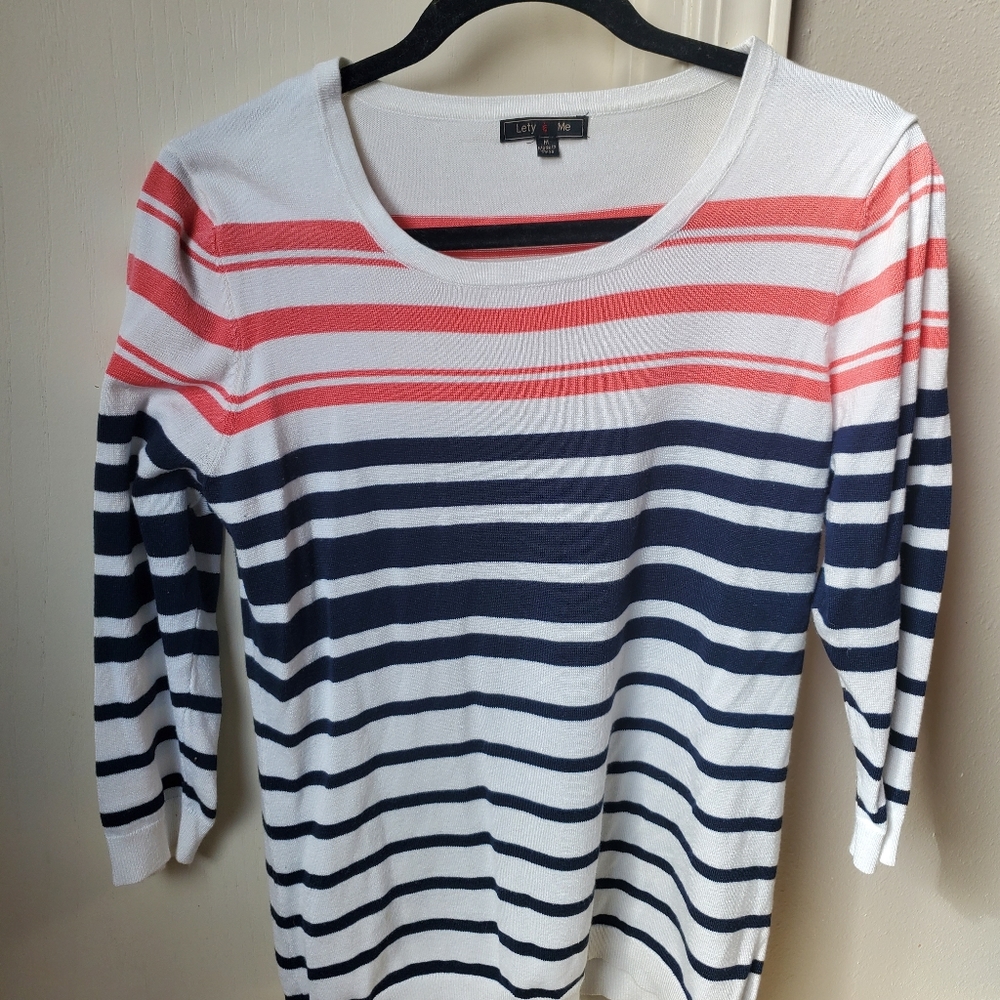 Womens 3 color contrasting color and print